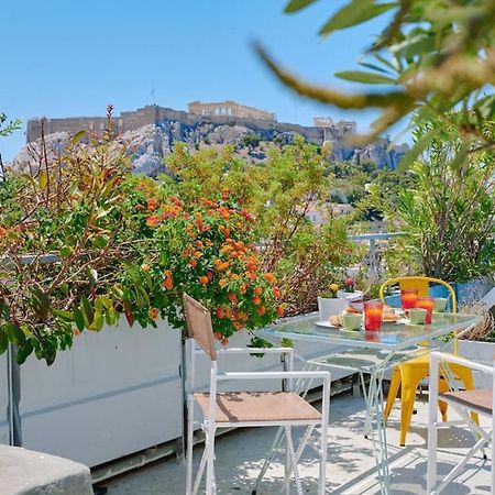 360 View In Roof Top Appartment With Patio Atenas Exterior foto